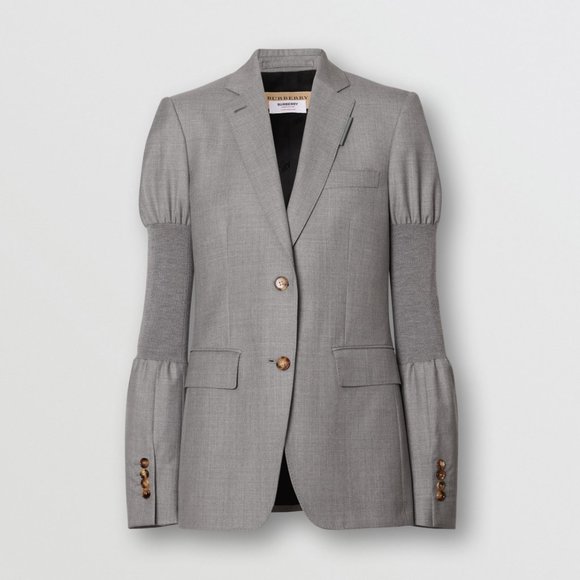 BURBERRY LONDON NWT Jacket Blazer NEW - XS / 2 - Picture 5 of 9